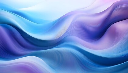 Naklejka premium wave abstract background with smooth gradient blue