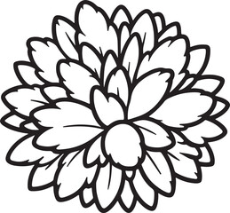 Cheer lander pom poms line art vector art illustration