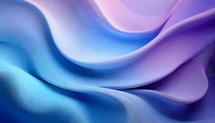 Obraz premium wave abstract background with smooth gradient blue