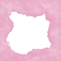 Pink Watercolour Frame Backdrop