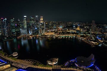 Singapore night view