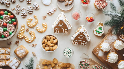 Fototapeta premium Family Baking Fun at Home