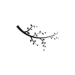 tree branch vector ilustration design template