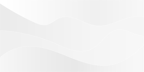 Minimalist White wave quality modern abstract background design. abstract gradient and white wave curve lines banner background design.