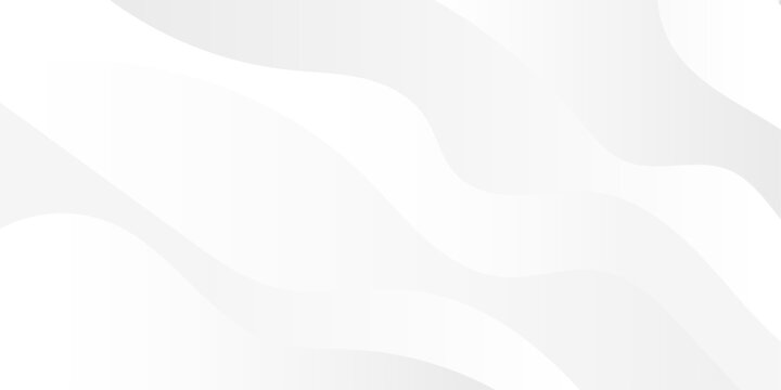 Vector white wave abstract background for website, banner, poster, brochure.