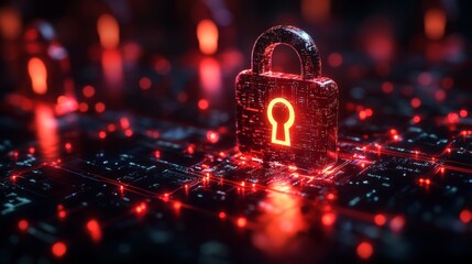 Cybersecurity: A Digital Lock on a Circuit Board