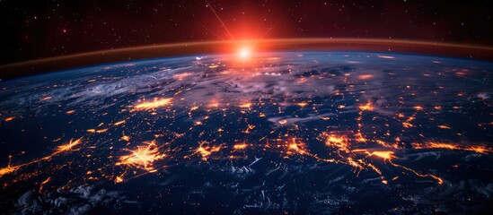 Earth at Night, a Stellar View