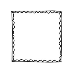 frame border hand drawn