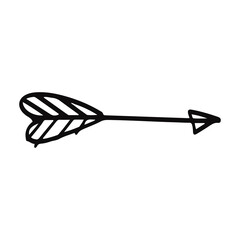 hand drawn arrow element