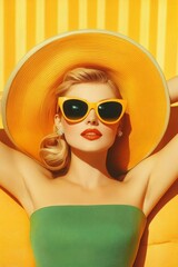 Vintage Vintage Fashion Fish Eye Perspective