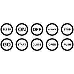 ELECTRONIC BUTTON SIMPLE SET