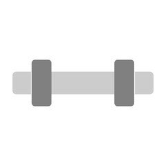 Exercise Equipment Vector Flat Icon Design