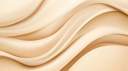Obraz premium Soft beige gradient creates a calming backdrop, perfect for banners and presentations with a modern touch.