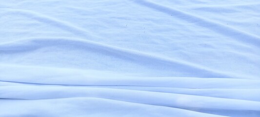 Obraz premium waves on unique white cotton fabric