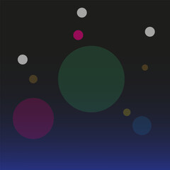 abstract background with circles