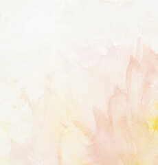 Watercolor texture. Abstract light pink Painting background. Template
