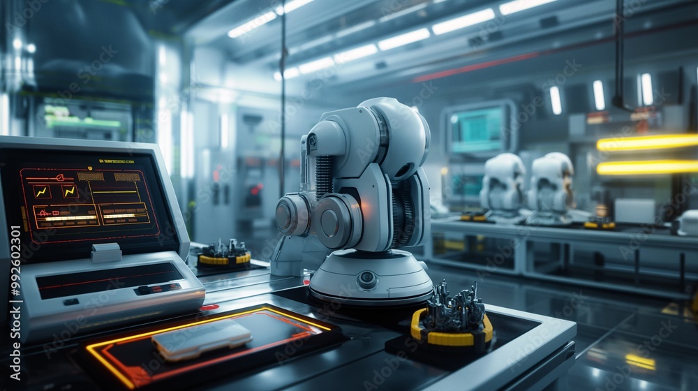 Poster advanced robotics in modern laboratory setting