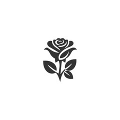 illustration of a red rose