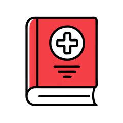 Obraz premium Icon of Medical and Health