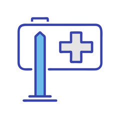 Obraz premium Icon of Medical and Health