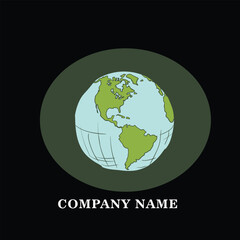 A globe logo often represents global connectivity, unity, and international reach.