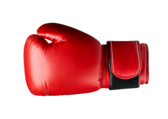 Boxing gloves Isolated on transparent or white background