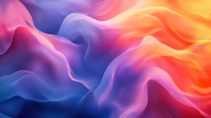 Fototapeta premium Abstract Wavy Gradient Background