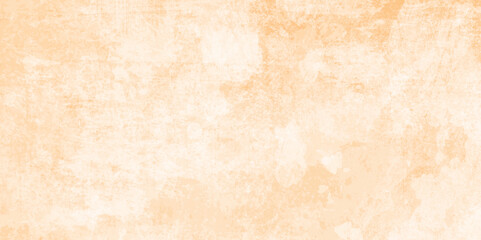 Fototapeta premium Pattern surface soft polished abstract vintage cracked spray stone rough grunge textures, white and orange watercolor old wall texture background shine bright light and glow template empty space.