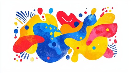 A playful, hand-drawn 2D illustration of '2025' with vibrant