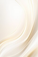 Abstract white background with gold wave