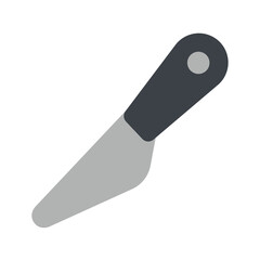 Knife icon. knife, paper knife, tool, graphic, slice, cut, cutting, stainless, scalpel, edit tools. Vector icon illustration