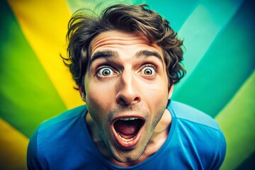 He blinked twice, mouth agape like a goldfish, suddenly wishing he hadn’t opened that mysterious box—surprise,