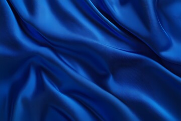 Obraz premium Bold Cobalt Blue Satin Texture Background