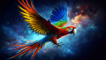 macaw guacamayo, ave de america del sur