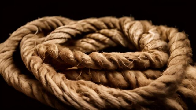 Exploring the intricate textures and uses of natural fiber rope in crafts and construction