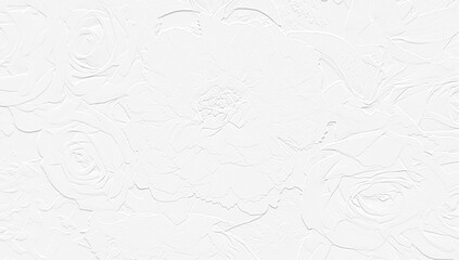 embossed image of flowers