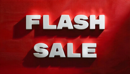 Fototapeta premium Flash Sale word