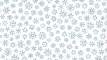 white winter calebrations background with snowflakes