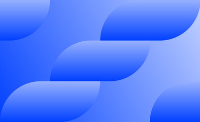 Curved Background Light Blue