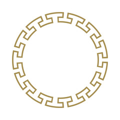 ancient greek frame, ornament greece