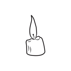 Candle Vector