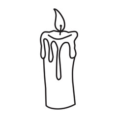 Candle Vector