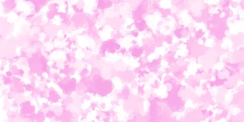 Abstract pink and white background with soft, blurred, circular shapes. Perfect for website banners, social media posts, or any design project that needs a gentle and dreamy aesthetic.