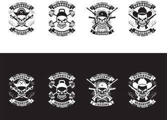 Fototapeta premium Skull T shirt
