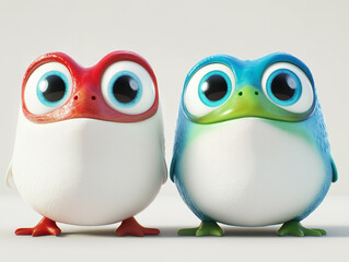 Obraz premium A background of anything cute and cartoon like