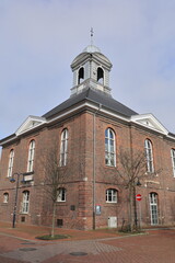 Historisches Gebäude in der Altstadt von Wesel in Nordrhein-Westfalen