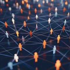 Generative AI Depiction of Social Interactions