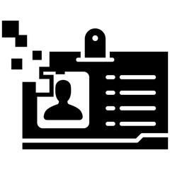 Fototapeta premium DIGITAL IDENTITY