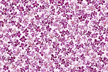 Fototapeta premium seamless pattern with pink flowers