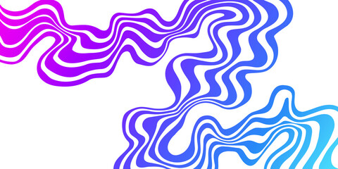 Retro Background with Wavy Colorful Lines, Gradient, Psychedelic Art, Minimalism, Aesthetic, Groovy Poster, Stripes, Vintage